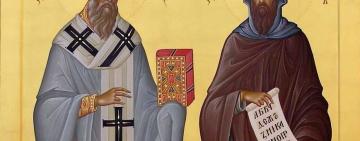 24 мая. Память святых равноапостольных Кирилла, Мефодия и князя Ростислава