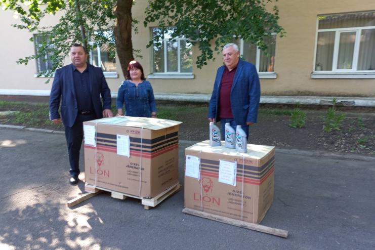 Генераторы для Тарутинской громады