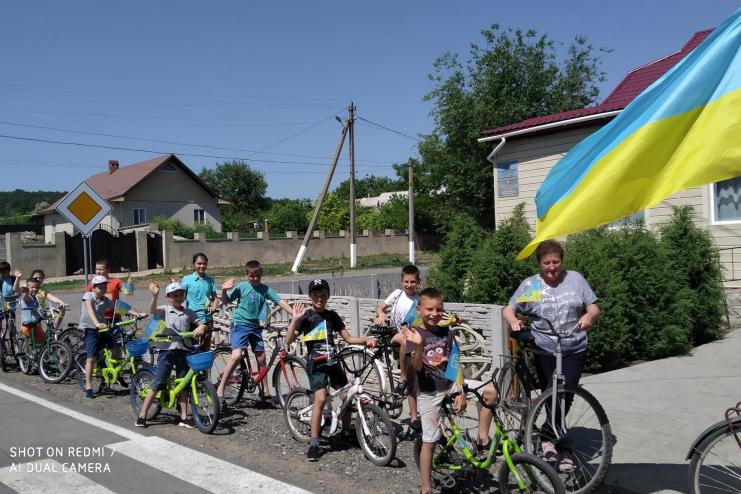 Патриотичный велокросс в Малоярославце Первом