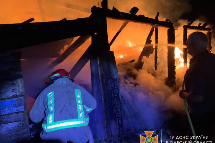 Через пожежу на Одещині було знищено майже 5 тонн врожаю