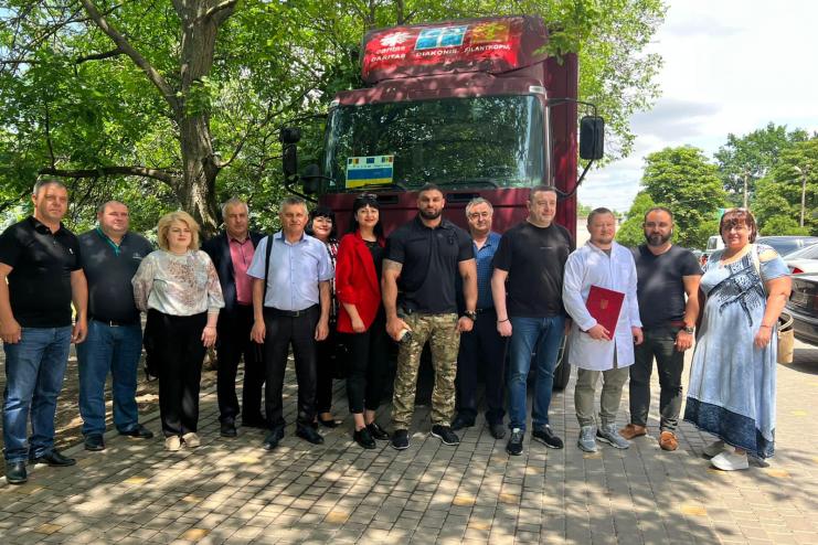 Районна лікарня Одещини отримала шпиталь на колесах