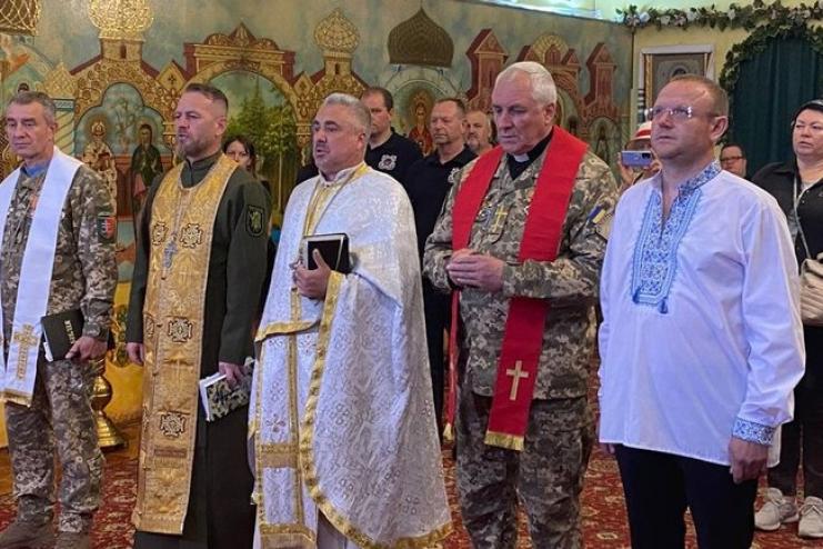 Священики, які були в російському полоні, провели спільний молебень в Одесі