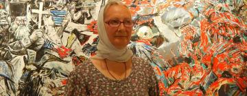 Как "носик, ротик, оборотик" может сформировать талантливого художника. Интервью с мамой Василия Ёлохова