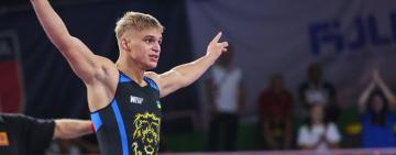 19-річний борець вільного стилю Микита Зубаль з міста Южне на Одещині став чемпіоном Європи