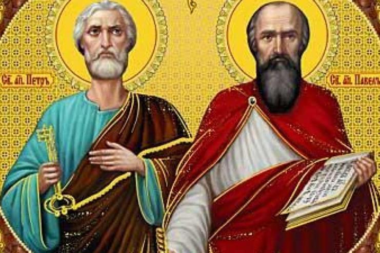 12 июля. Память святых первоверховных апостолов Петра и Павла