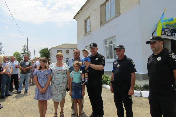 У Бородінській ПТГ відкрилась станція відділення поліції
