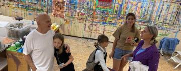 Арт-терапія для тимчасово переміщених українців у Швейцарії