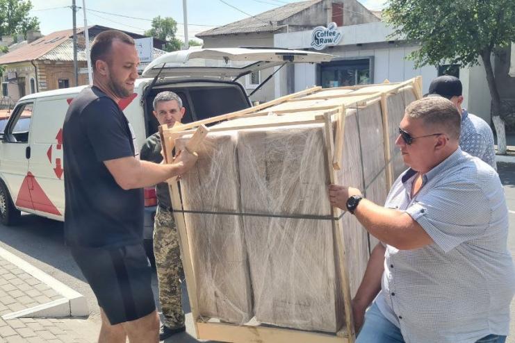 В Ізмаїлі прикордонному госпіталю подарували 7 матраців для функціональних ліжок 