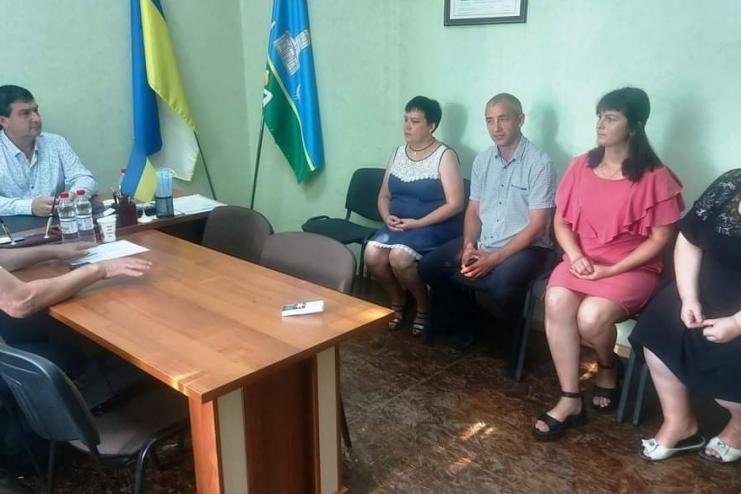 Зустріч в Павлівській громаді з головним державним інспектором Головного управління Держпраці в Одеській області