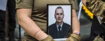 В Одесі попрощалися з поліцейським зі спецпідрозділу «Шторм» Сергієм Кузьміновим 