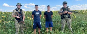 Прикордонники Ізмаїльського загону в Болградському районі  протягом однієї години здійснили два затримання порушників кордону 