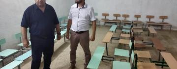 Геннадій Бамбура перевірив укриття шкіл Тарутинської та Бородинської ТГ