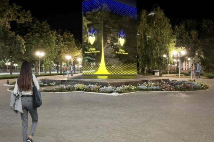В Ізмаїлі пропонують змінити тимчасовий вигляд пам’ятника Суворову 