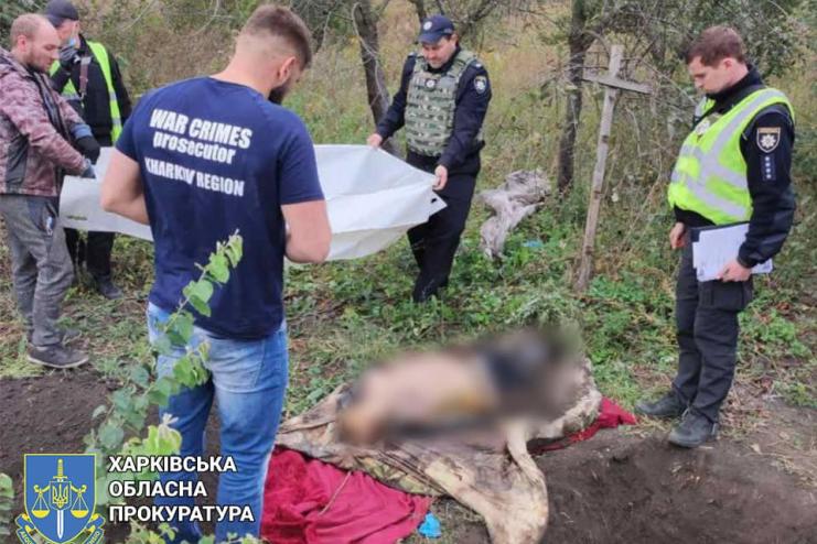 На Харківщині знайшли тіла мирних жителів зі слідами тортур