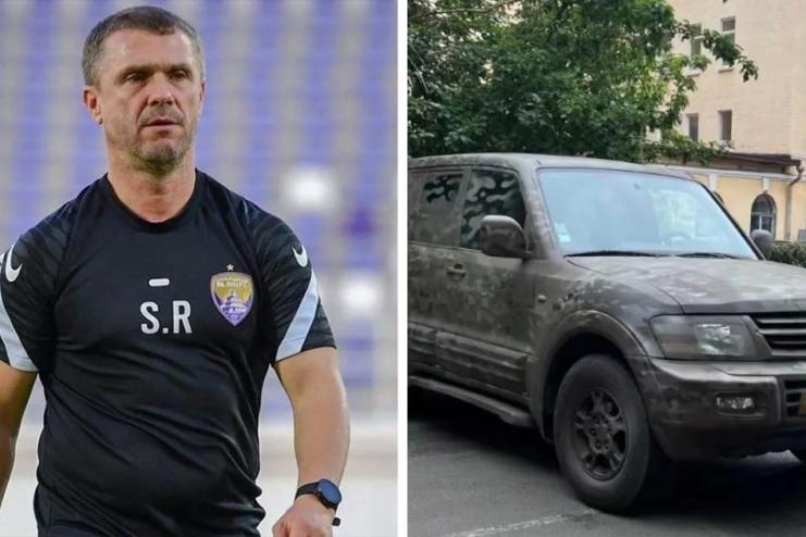 Ребров передав ЗСУ автомобіль