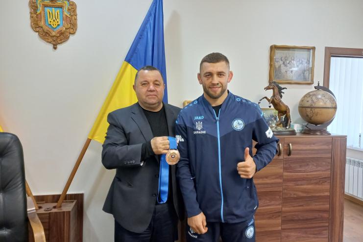 Гордість Тарутинщини Василя Михайлова особисто привітав голова громади