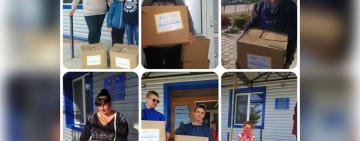 Родина Карташових допомагає березинським родинам 