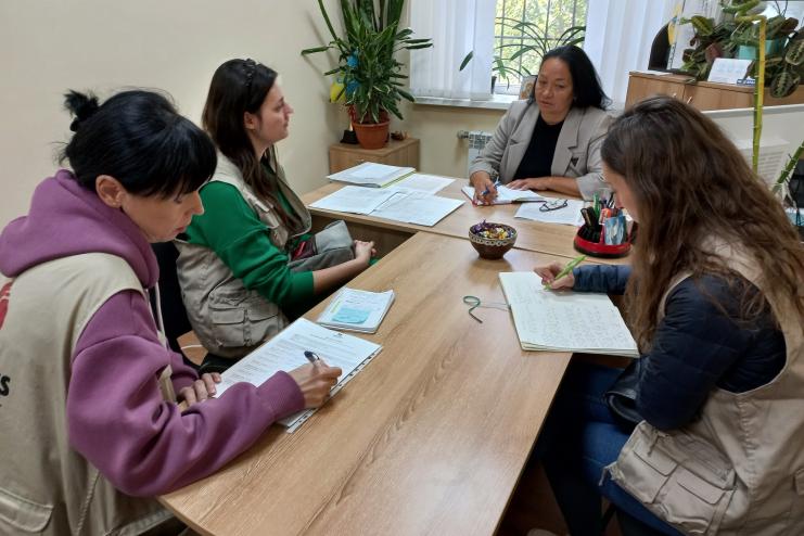 До Тарутине навідались представники французького благодійного фонду