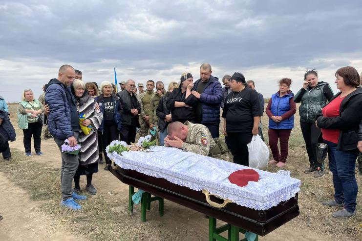 Болградщина попрощалася з героєм-захисником