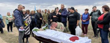 Болградщина попрощалася з героєм-захисником