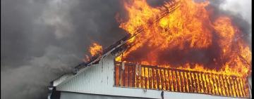 Пожежа в Тарутине: горіла надвірна споруда приватного домогосподарства