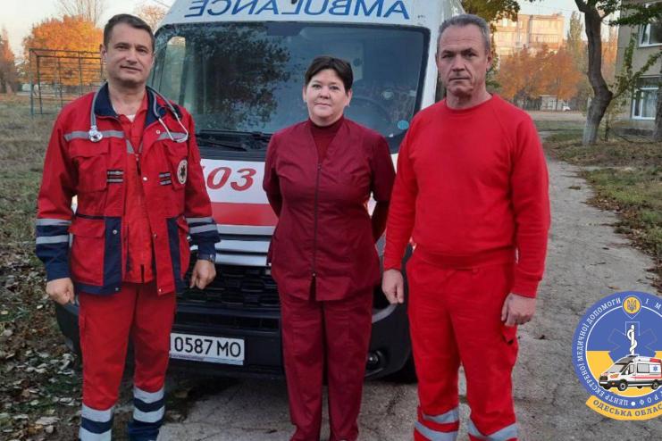 Пологовий будинок на колесах: фельдшери Одещини втретє за два тижні допомогли з’явитись на світ немовлятам