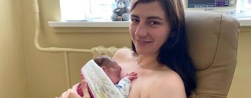   В "Охматдиті" врятували первістка з військово-лікарської сім’ї