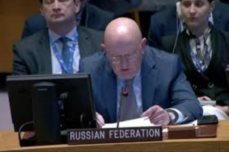 Небензя знов втік із засідання Радбезу ООН перед виступом представника України