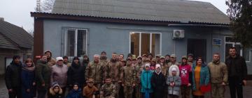 Майбутні захисники України привітали Тарутинський військомат зі святом ЗСУ