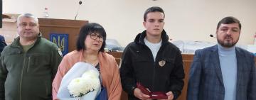В Тарутинській громаді родичам Опанаса Халікова передали орден «За мужність», яким Захисник був нагороджений посмертно