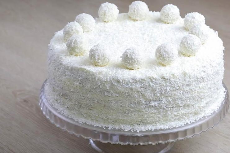 Смачний день. Торт РАФАЕЛЛО