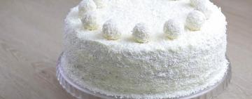 Смачний день. Торт РАФАЕЛЛО