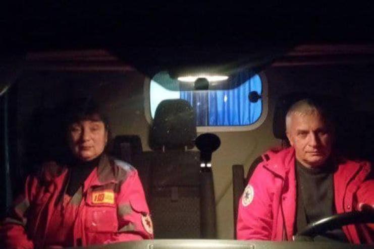 На Одещині у новорічну ніч жінка народила дитину в кареті «швидкої»