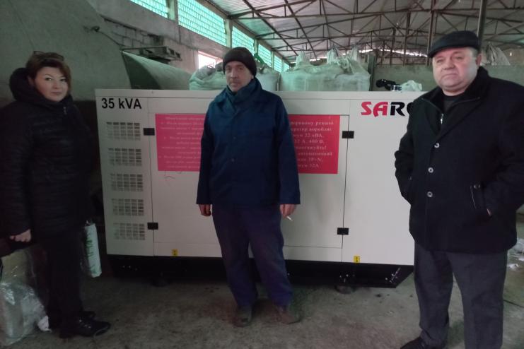 У Тарутинській ТГ продовжують забезпечувати генераторами заклади критичної інфраструктури 