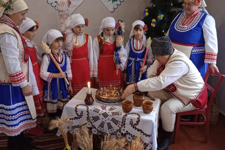 Щедрий вечір у Виноградівці