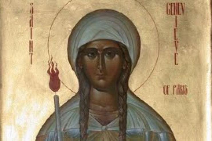 16 января. Память святой Женевьевы Парижской
