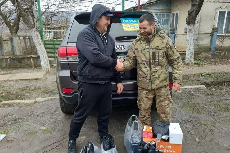 Тепловізор захисникам України від земляків з Тарутине