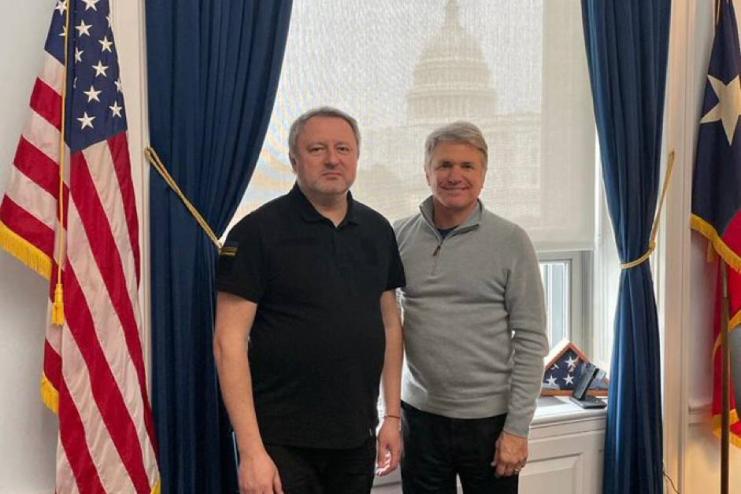 Андрій Костін: Допомога, надана Україні, використовується для захисту наших спільних цінностей — свободи та демократії