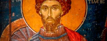 21 февраля. Память великомученика Феодора Стратилата 