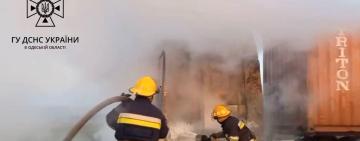 На автошляху Рені-Ізмаїл горіла вантажівка – водій у лікарні