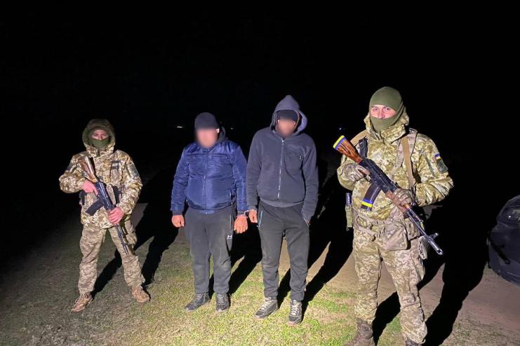 На Одещині за добу прикордонники завадили чотирьом чоловікам незаконно потрапити до Молдови 