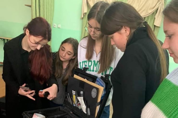 Старшокласникам Тарутинського ліцею розповіли про роботу криміналіста