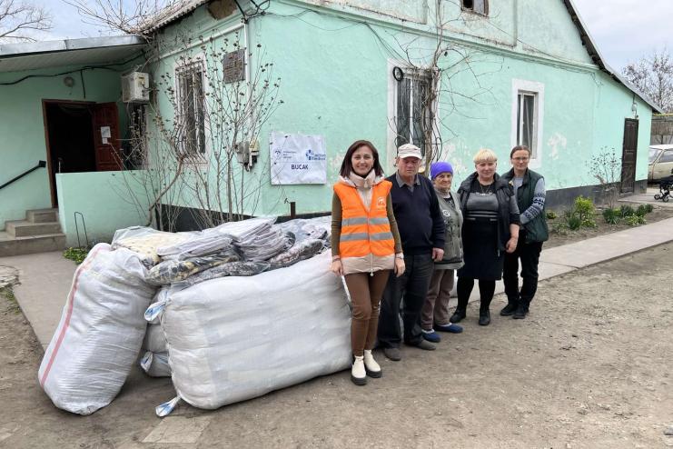 Теплі ковдри для одиноких тарутинських літніх людей