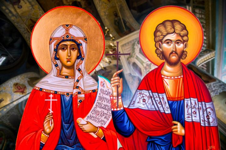 1 апреля. Память святых мучеников Хрисанфа и Дарии