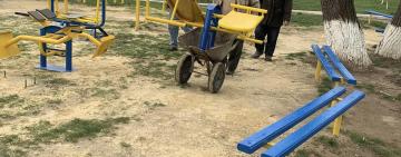 Новий майданчик для тарутинських школярів