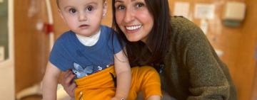 Однорічній Андрійко став першою дитиною в Україні, якій пересадили шкіру від посмертного донора