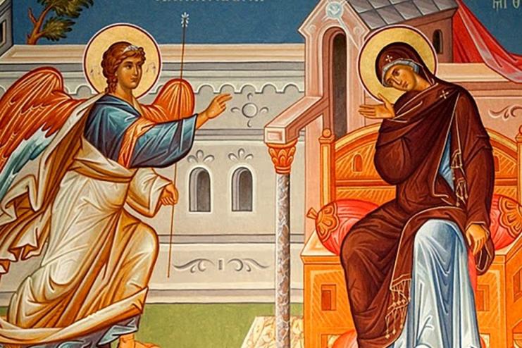 7 апреля. БЛАГОВЕЩЕНИЕ ПРЕСВЯТОЙ БОГОРОДИЦЫ 