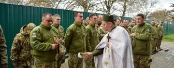 Ізмаїльські прикордонники зустріли головне свято церковного року