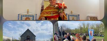 В Арцизі відзначили Великдень у каплиці Св. Кипріана Митрополита Київського  Православної церкви України