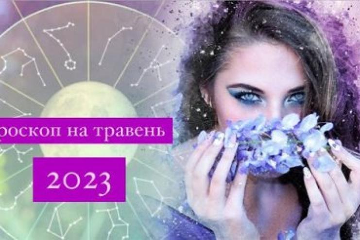 Гороскоп на травень 2023 для всіх знаків зодіаку